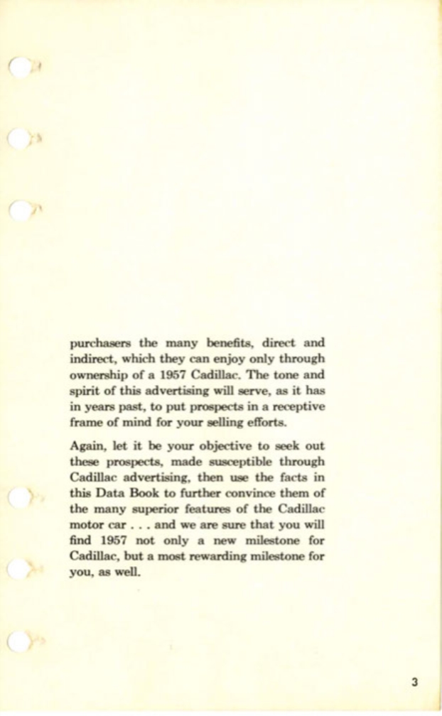 1957 Cadillac Salesmans Data Book Page 132